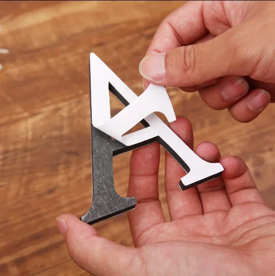 Interior Design Names - 10CM Self Adhesive Letter Wedding Decoration