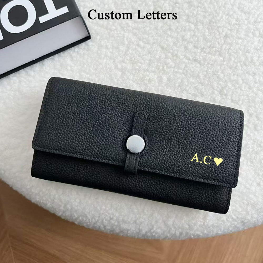 Genuine Leather Long Women Car - đánh giá và giá Interior Design Name Card