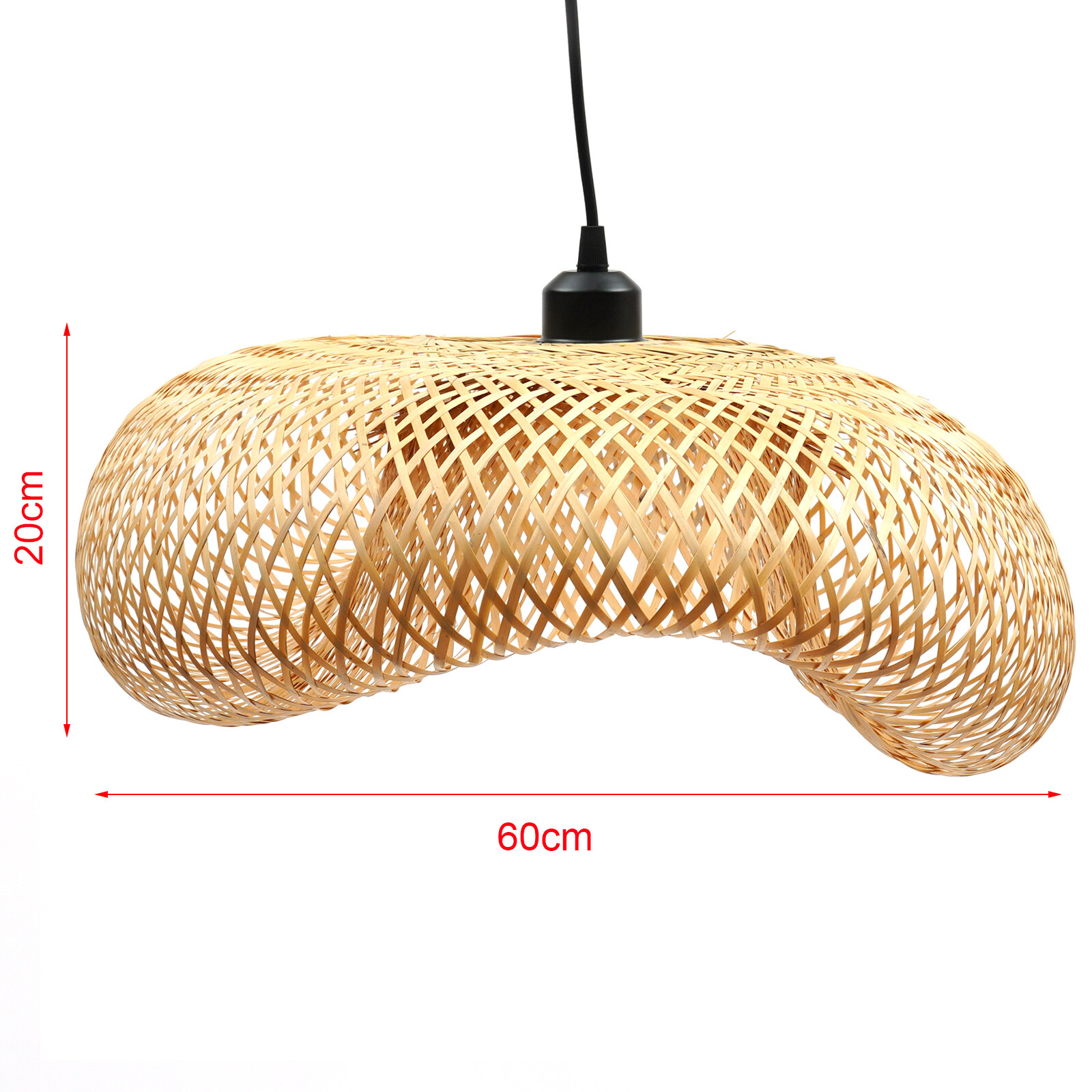 Bamboo Wicker Rattan Shade Pen - đánh giá và giá Wicker Pendant Shade