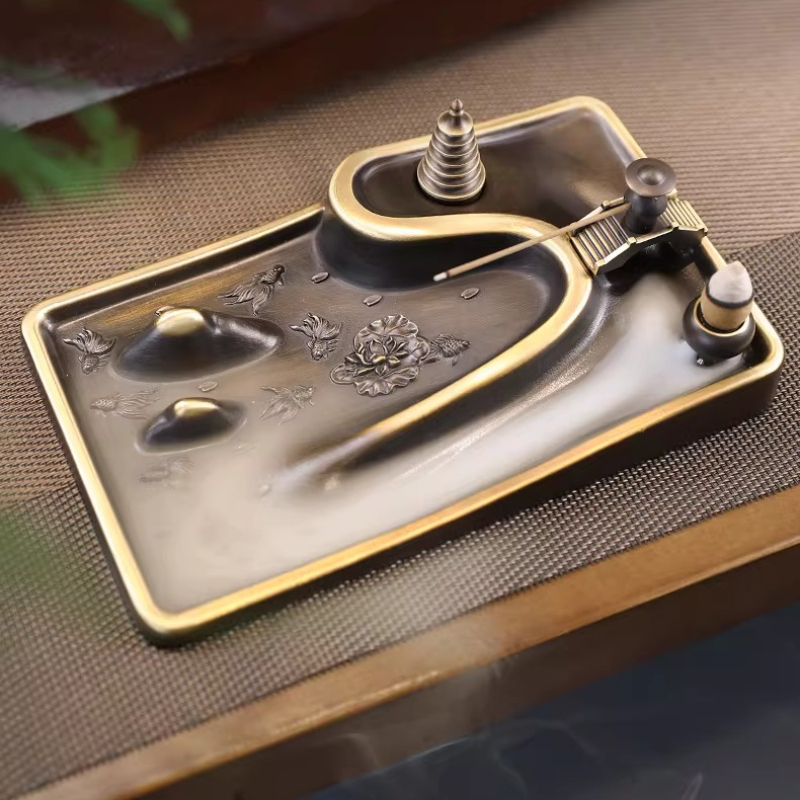 Vintage Copper Incense Burner  - đánh giá và giá Interior Design Zen