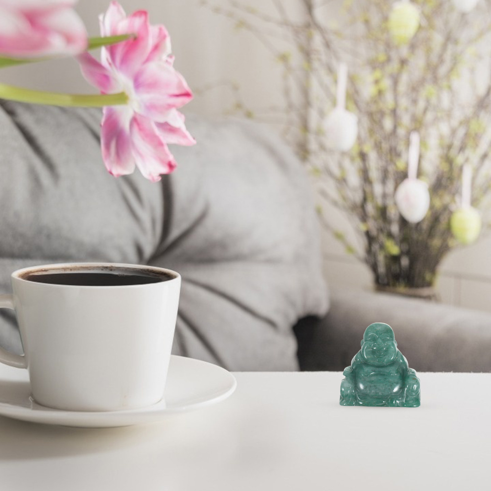 Crystal Buddha Sculpture Small - đánh giá và giá Interior Design Zen