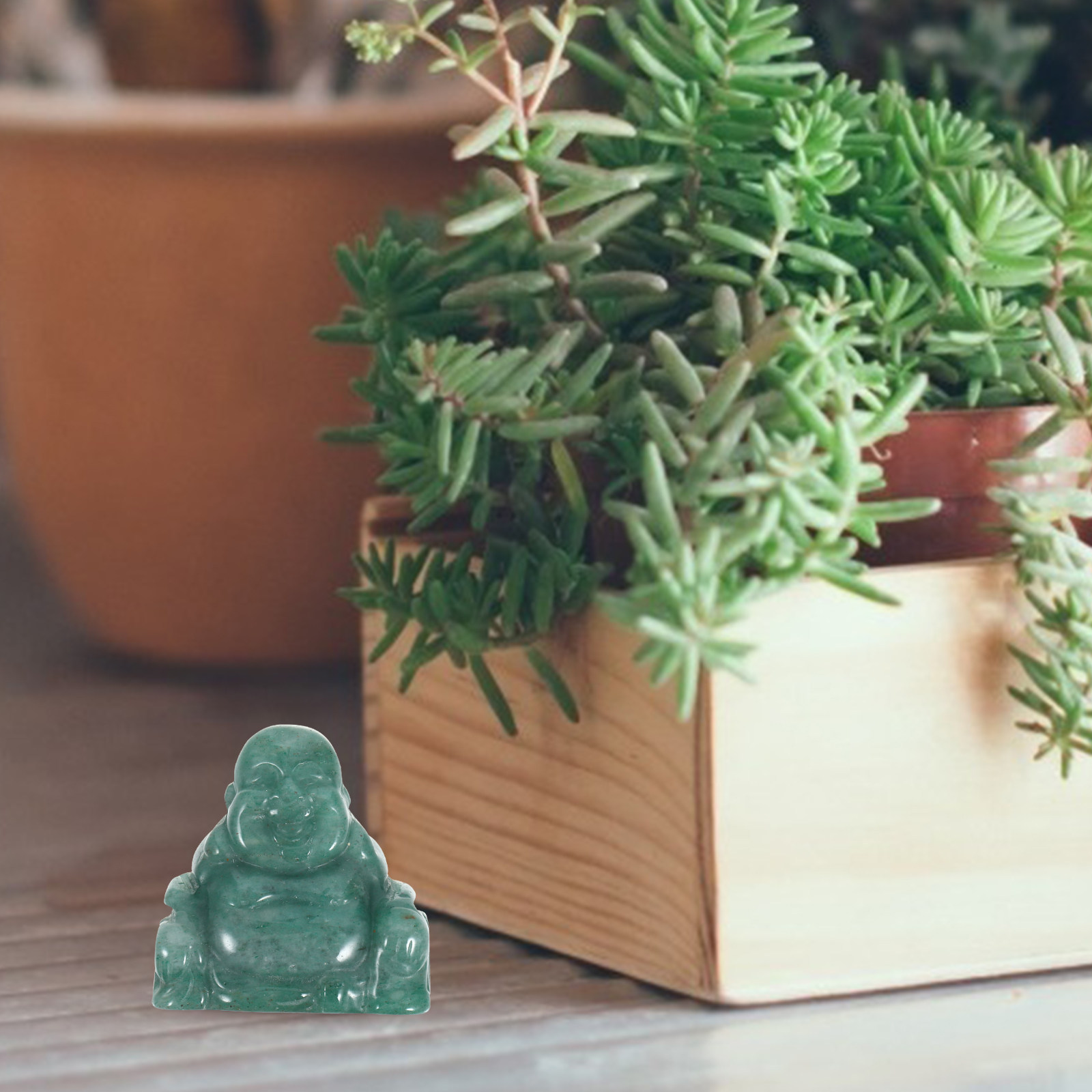 Crystal Buddha Sculpture Small - đánh giá và giá Interior Design Zen