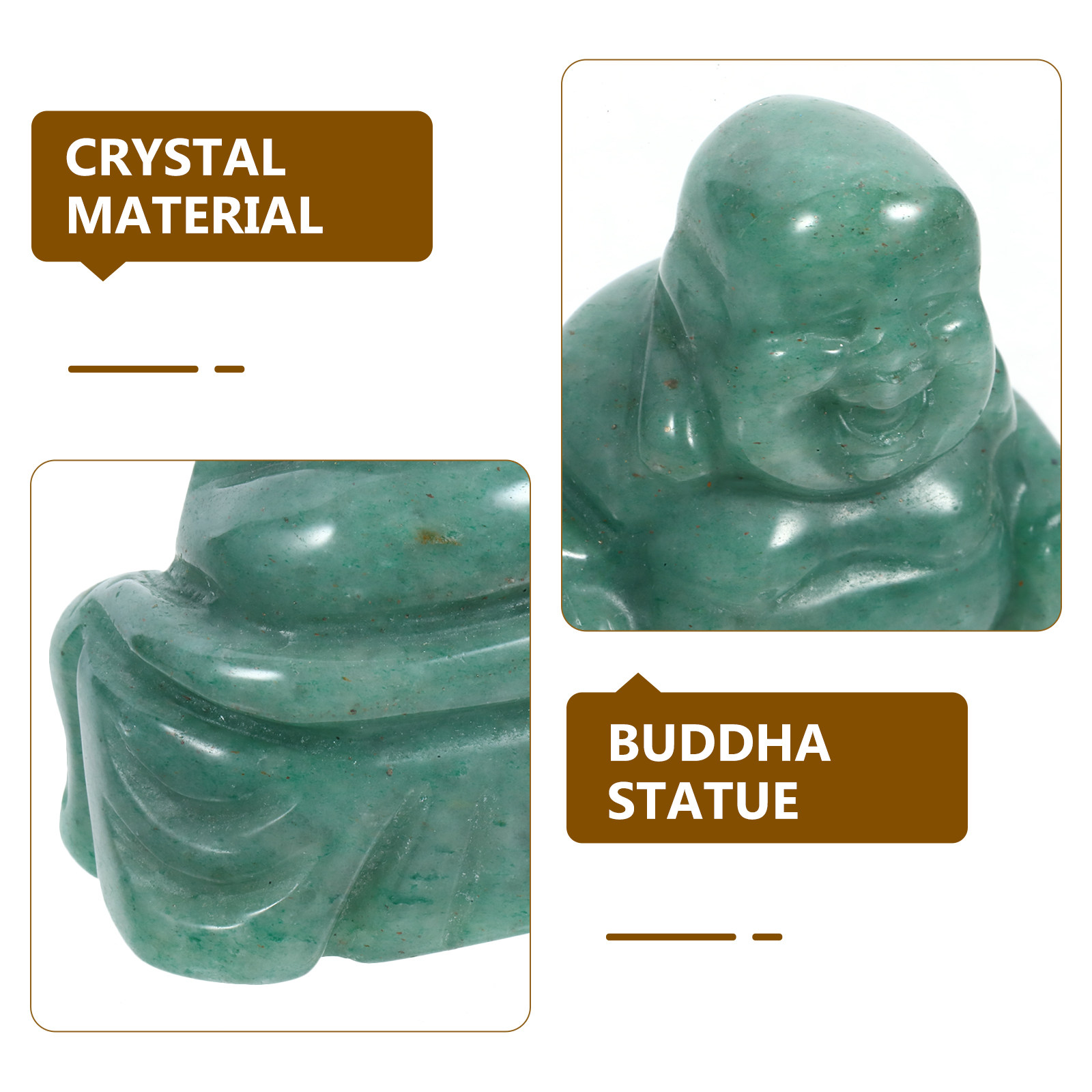 Crystal Buddha Sculpture Small - đánh giá và giá Interior Design Zen
