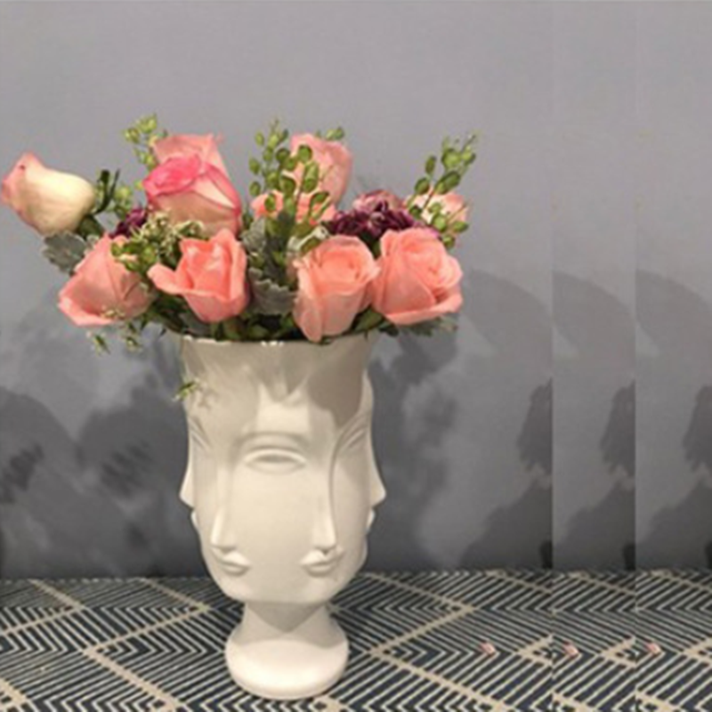 Scandinavian White Ceramic Vas - đánh giá và giá Interior Design Scandinavian