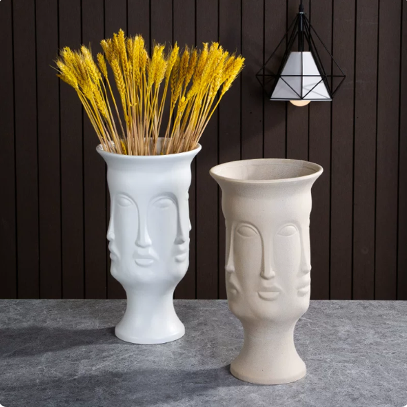 Scandinavian White Ceramic Vas - đánh giá và giá Interior Design Scandinavian