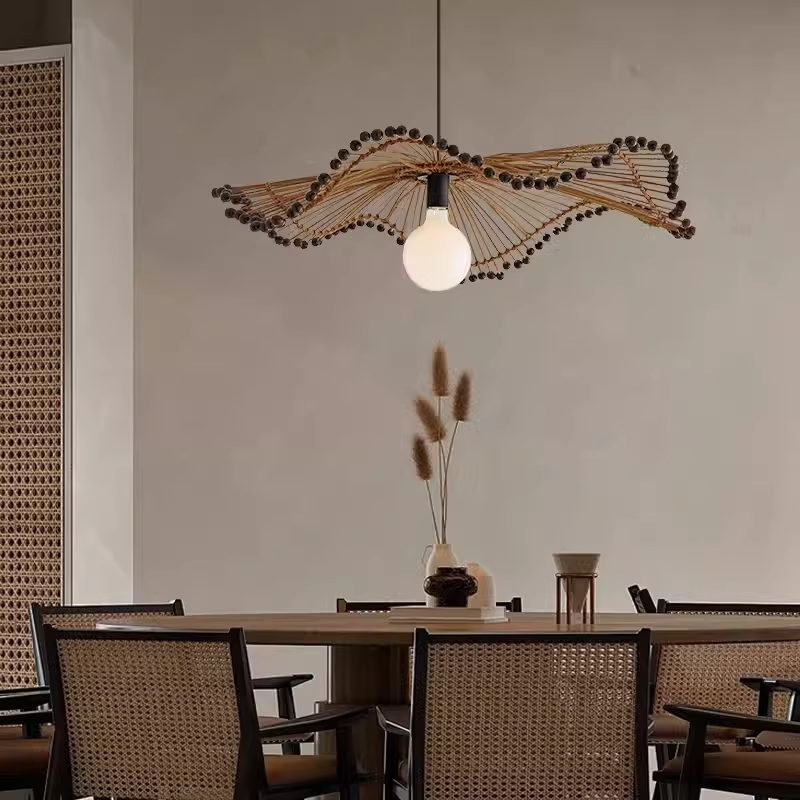 Southeast Asia Hand Woven Hand - đánh giá và giá Wicker Pendant Shade