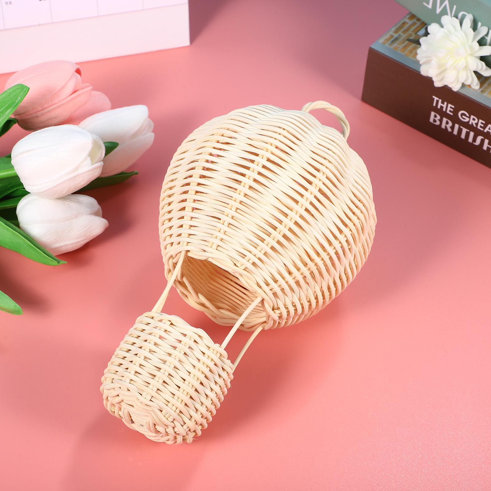 Hot Air Balloon Shaped Lamp Sh - đánh giá và giá Wicker Pendant Shade