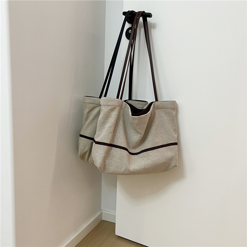 Vintage Canvas Casual Tote Bag - đánh giá và giá Interior Design Class