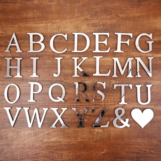 10CM Self Adhesive Letter Wedd - đánh giá và giá Interior Design Names