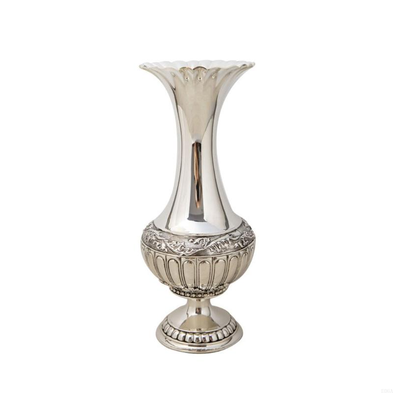 Geometric Embossed Metal Vases - đánh giá và giá Interior Design Scandinavian
