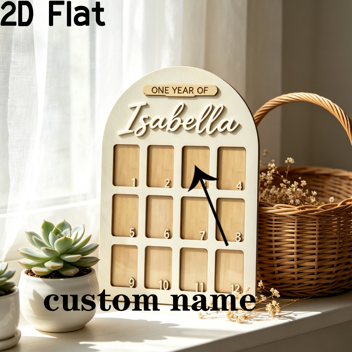 1Pc Custom Photo Record Board  - đánh giá và giá Interior Design Names