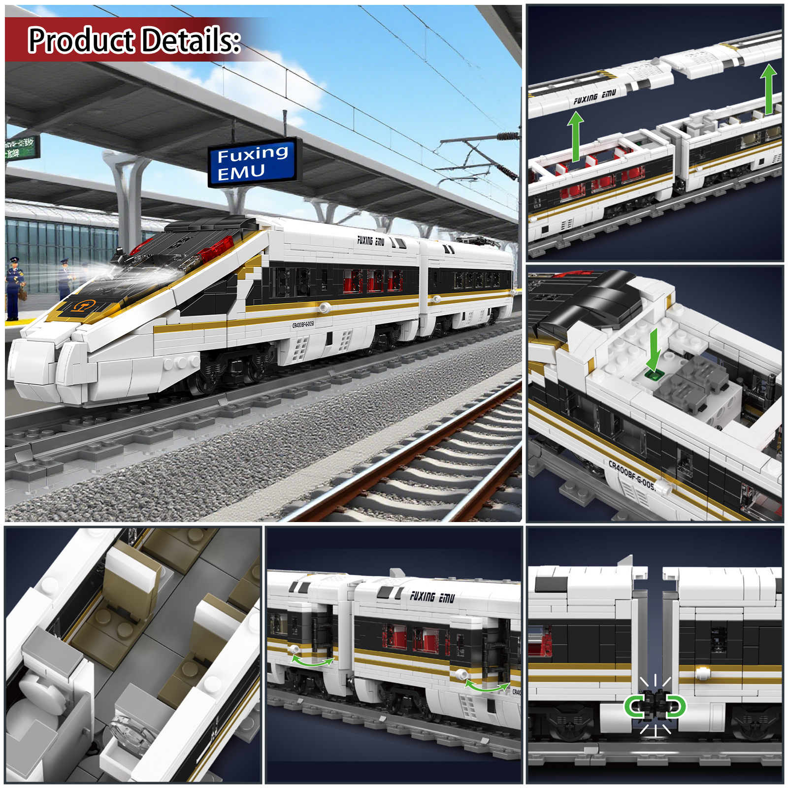 12015 High-Speed Railway Train - đánh giá và giá Interior Design Build