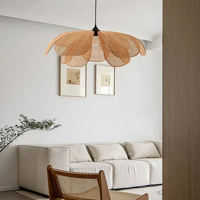 Japanese Rattan Flower Petal P - đánh giá và giá Interior Design Zen Style