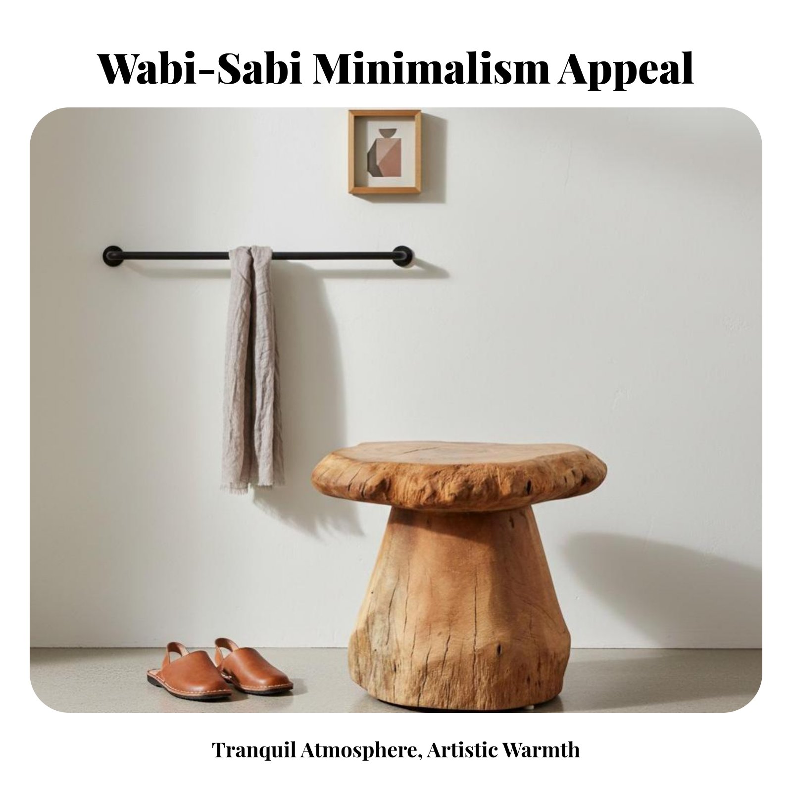 Mushroom-Shaped Stool Wabi-Sab - đánh giá và giá Interior Design Build