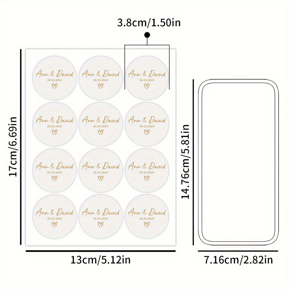 120pcs/10sheets Customized Sti - đánh giá và giá Interior Design Names